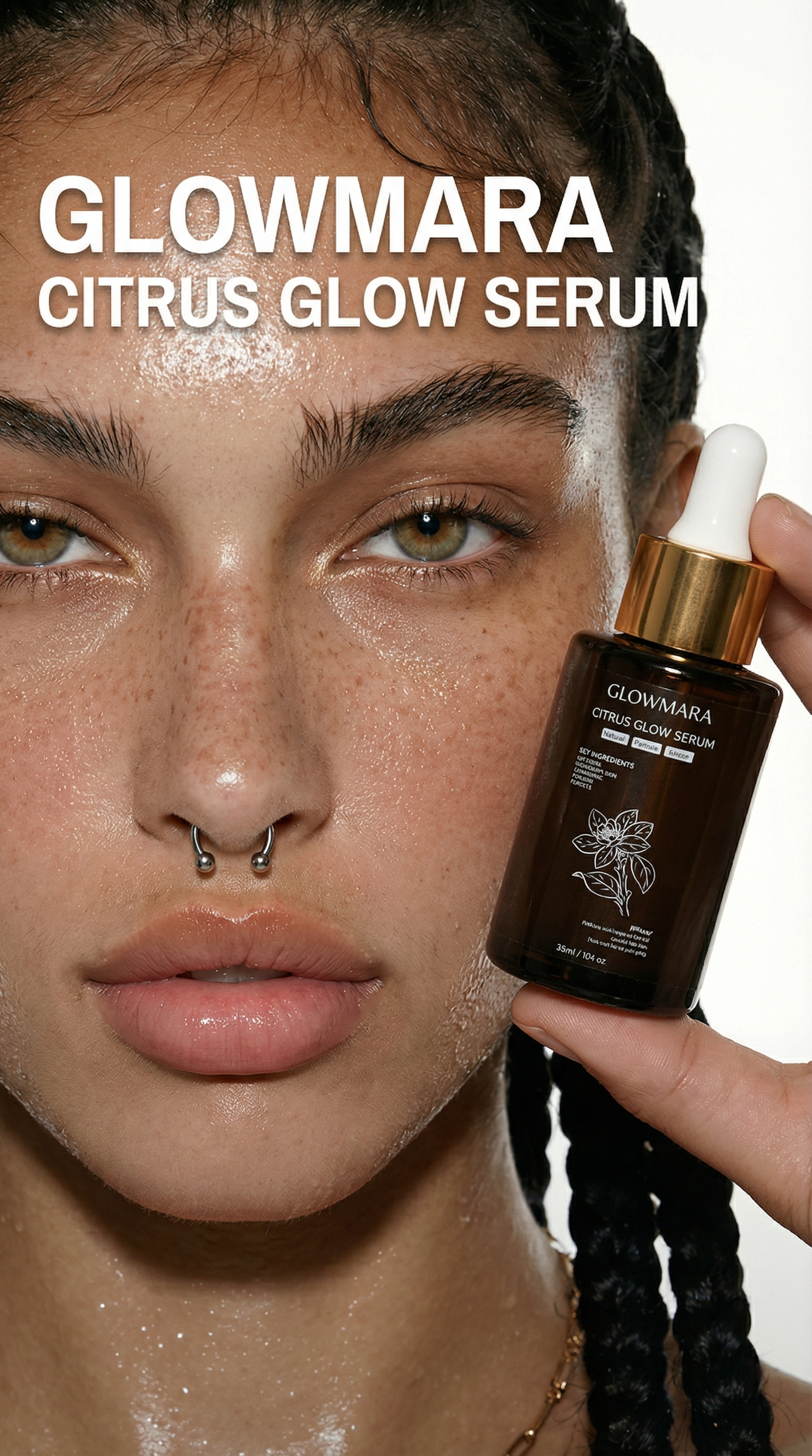 Soft glowing skin after Glowmara routine